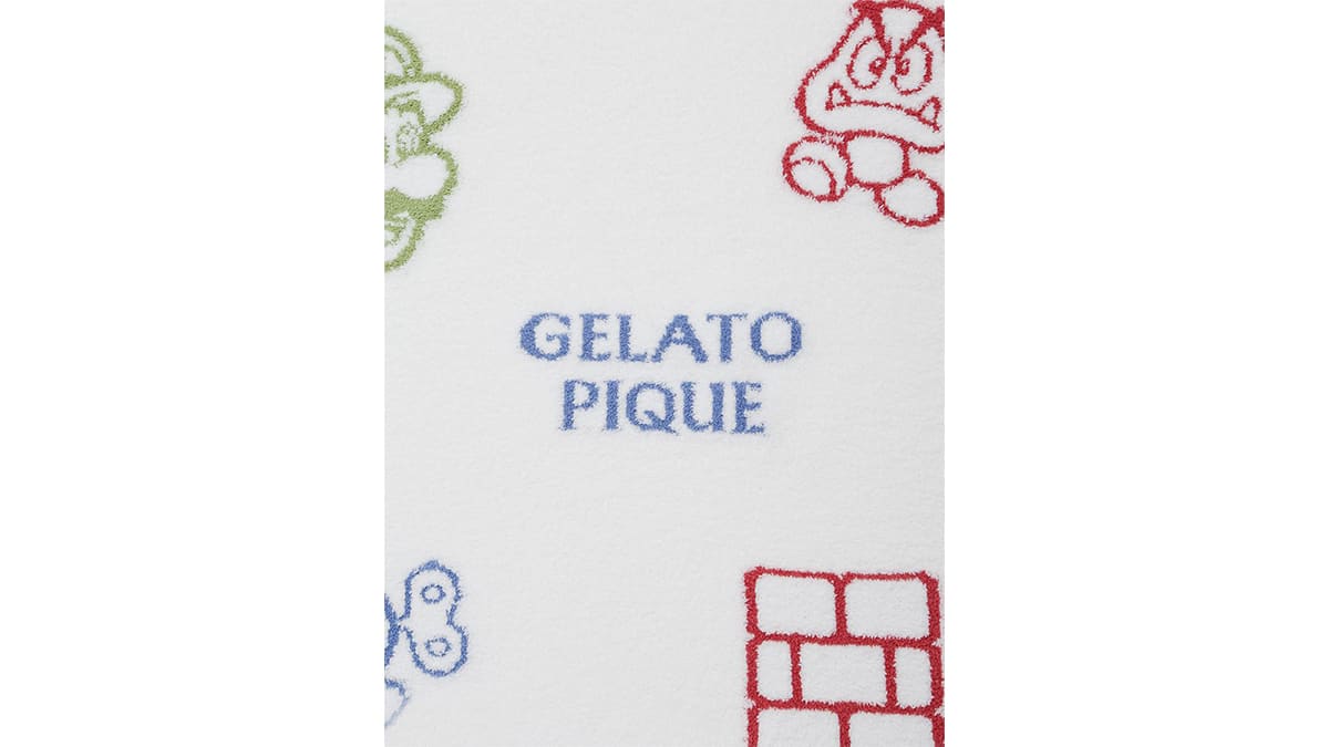 2024【SUPER MARIO™️】Baby Moco Jacquard Blanket - Off White